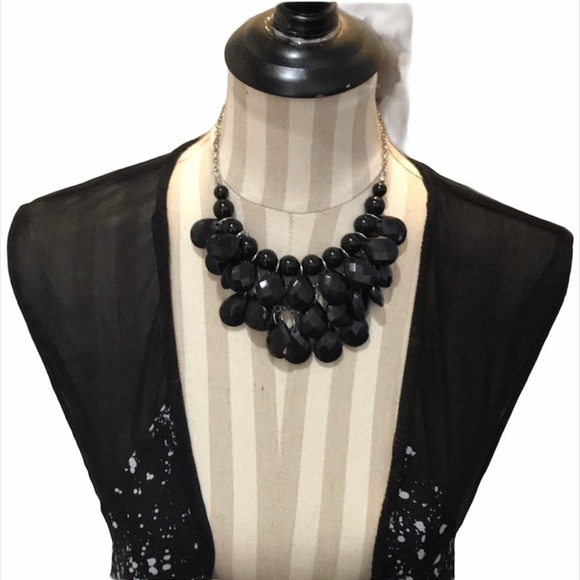 Silence + Noise Pant Splatter Long Vest Size M - Picture 6 of 6